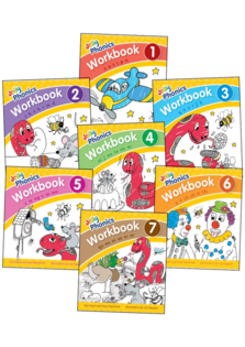 Jolly Phonics Workbooks - Set Of 1-7 New Edition